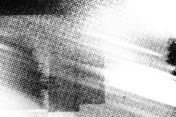 Grunge halftone dots background with old worn frame design. Retro dotted background with grunge texture and halftone effect. Classic halftone design with grunge dotted texture background