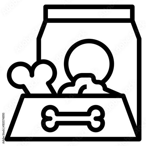 Dog Food Icon