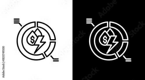 Liquidity Ratios With Icon Set Design