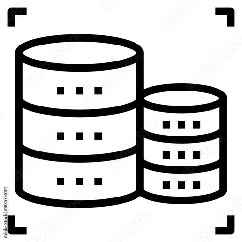 Stack of Database