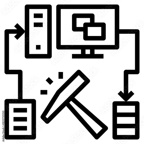 Computer Repair Icon