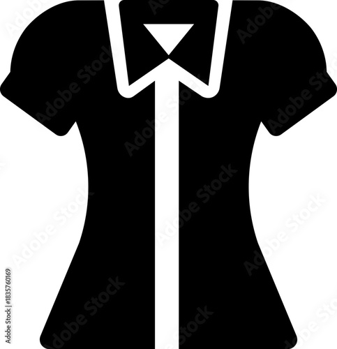 Women's Collared Shirt Icon