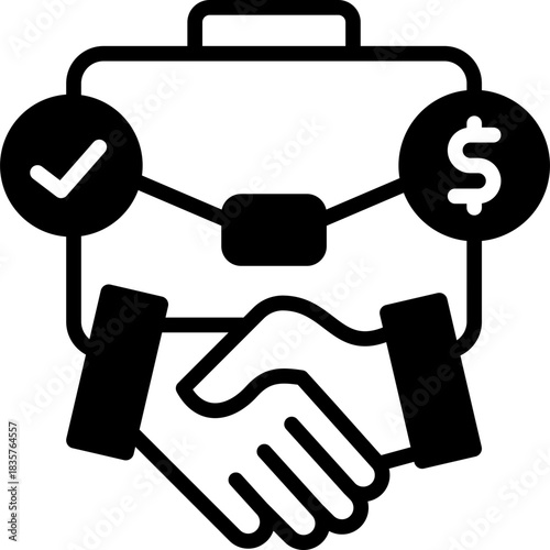 Business Deal mixed icon