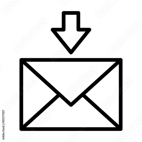 Receive Outline Icon