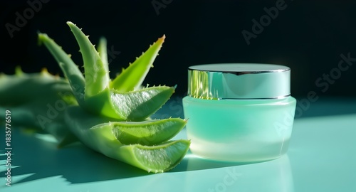 Aloe vera cream skincare product