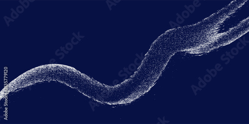 Dots halftone white and blue color pattern gradient grunge texture background. Dots pop art comics sport style vector illustration modern dark blue and white background abstract