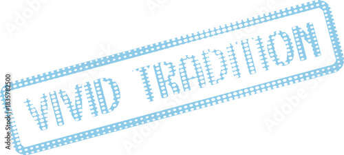 Vivid Tradition Dotted Stamp Effect Representing Cultural Heritage and Customs