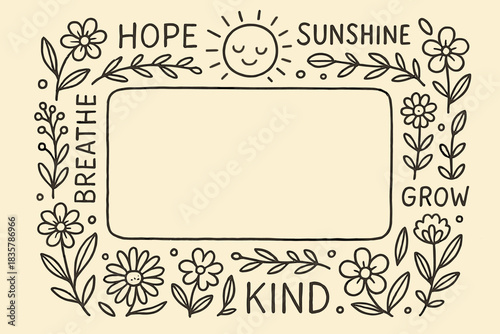 Positive Affirmations for Growth and Sunshine