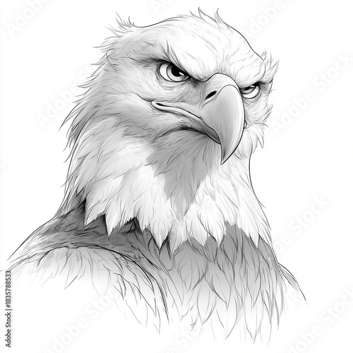 bald eagle head