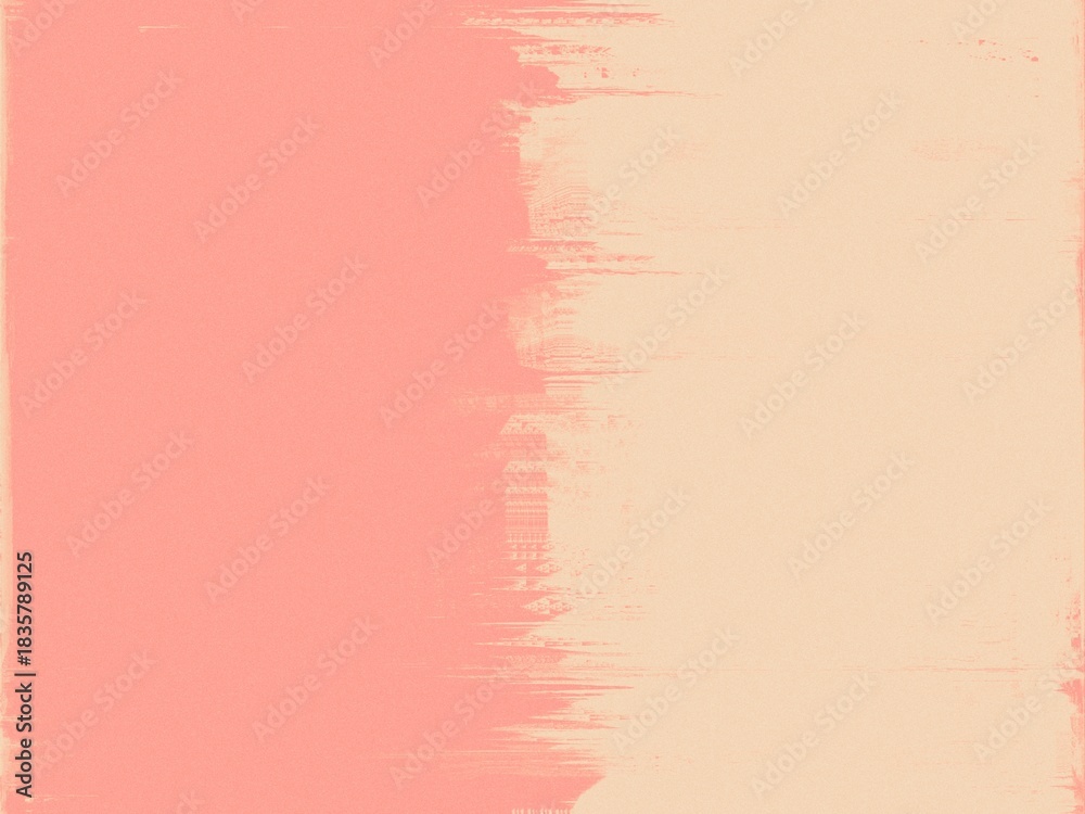 Obraz premium Soft pastel gradient with pink and beige tones.