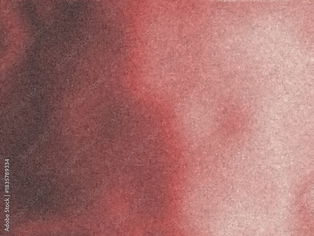 Fototapeta premium A blended watercolor texture ranges from dark red to light pink.