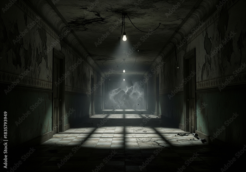 Fototapeta premium horror room 