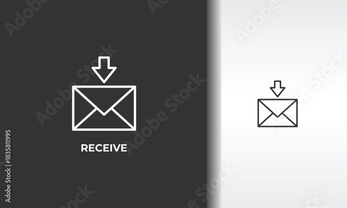 Receive Vector, Icon Or Logo Sign Isolated Symbol Illustration