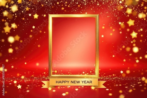 New years celebration mockup