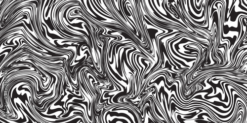 Trendy retro 1970s style abstract wall art poster