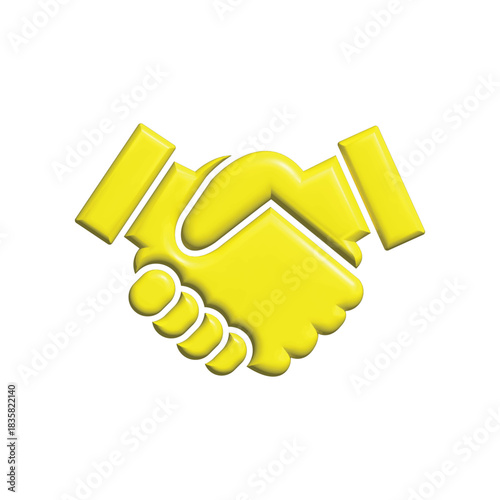 Handshake icon design template