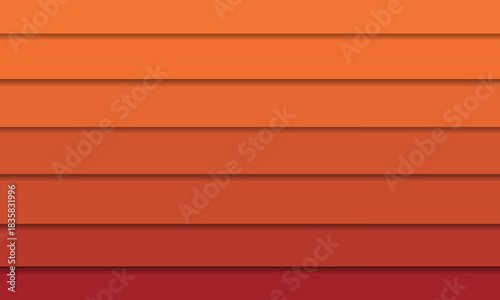 ed and orange backround paper style. vector abstract