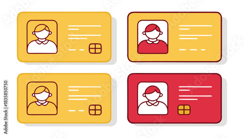 Referee Cards for Player Identification or Penalties