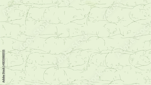 Light green background with a subtle texture resembling a brick wall or stone pattern.