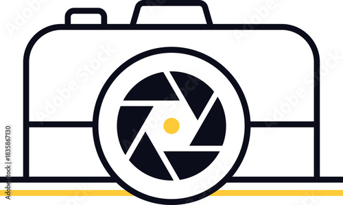 Camera Photo Studio Logo Icon Element