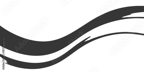 Black silhouette of a woman and vanilla pods on a white background