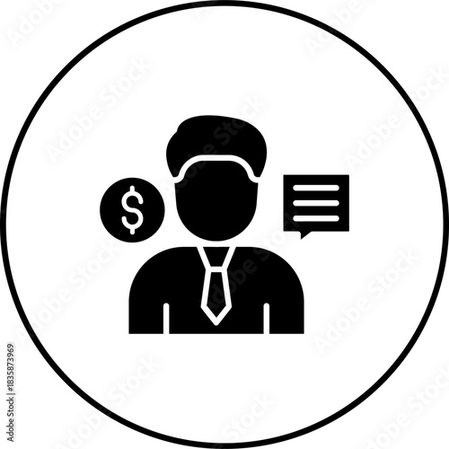 Financial Advisor Icon