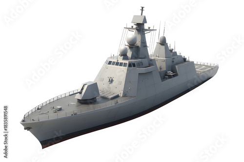 Wallpaper Mural Ultra-Realistic 3D Modern Stealth Destroyer Torontodigital.ca