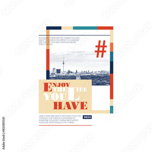 enjoy the life simple vintage...