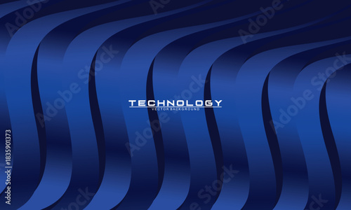 Premium background design with dark blue luxury motif. Vector horizontal template, for digital lux business banners, contemporary formal invitations, luxury vouchers, gift certificates, etc.	