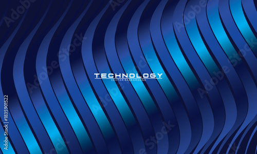 Premium background design with dark blue luxury motif. Vector horizontal template, for digital lux business banners, contemporary formal invitations, luxury vouchers, gift certificates, etc.	