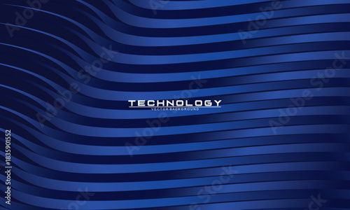 Premium background design with dark blue luxury motif. Vector horizontal template, for digital lux business banners, contemporary formal invitations, luxury vouchers, gift certificates, etc.	