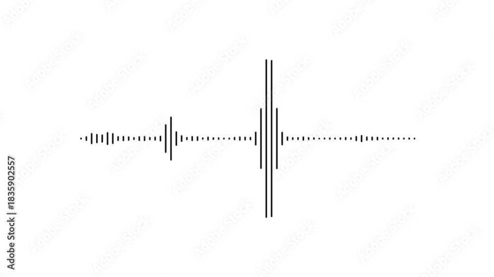 Pulsating Speaker Icon Javascript Animation Animated Audio Sound Wave Icon: Pulsing Equalizer Bars Loop for Music ...