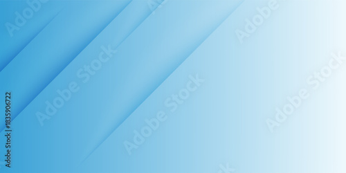 Blue Abstract Background with Diagonal Lines and Soft Gradient Design. Modern creative trendy design in vector illustration