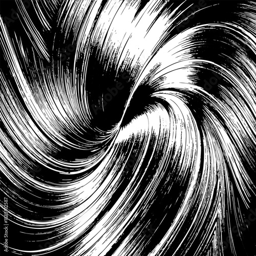 Abstract macro photograph of brushed metal texture