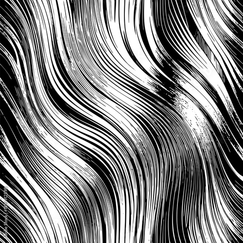 Abstract macro photograph of brushed metal texture