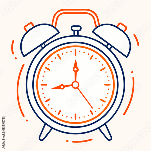 Minimalist studio style photograph of a classic object