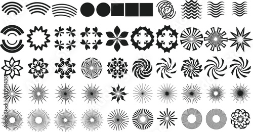 Technical Drawing of a Women's Cropped Hoodie Sweatshirt Vector Illustration, Front and Back Flat Sketch with Dropped Puff Sleeves for Fashion Apparel Design and Production,