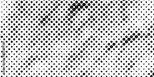 Subtle halftone vector distressed overlay monochrome texture abstracts seamless polka dot background, smooth dot halftones background seamless geometric pattern grunge distress vector design art.