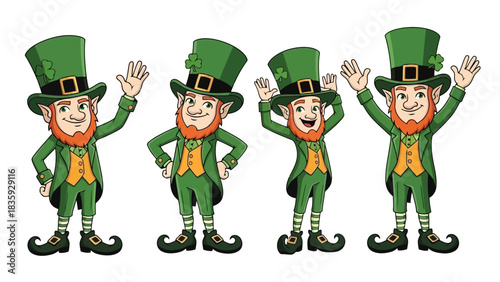 Celebrate International Beer Day with a Festive Leprechaun Illustration