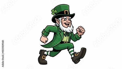 Celebrate International Beer Day with a Festive Leprechaun Illustration
