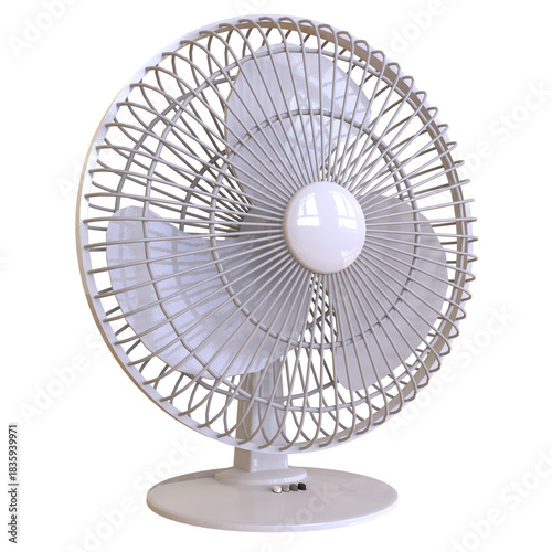 fan isolated 3d rendered illustration
