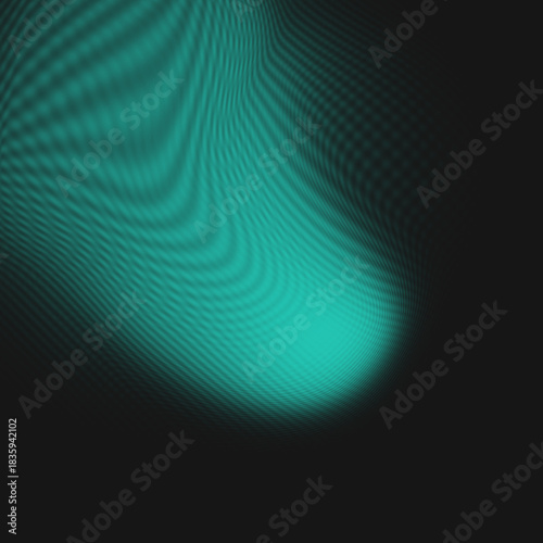 background abstract wave of luminous dots