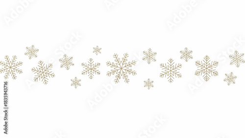 Snowflake Illustrations for Festive Celebrations