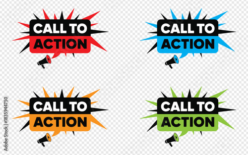 Get ready to boost engagement with these vibrant call to action graphics, perfect for marketing campaigns and promotional materials needing a punch