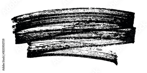 Brush paint stroke texture swatch Hand painted background Ink scribble dab clipart Paint smudge for tags and stamps design