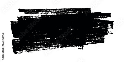 Brush paint stroke texture swatch Hand painted background Ink scribble dab clipart Paint smudge for tags and stamps design