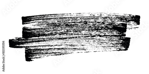 Brush paint stroke texture swatch Hand painted background Ink scribble dab clipart Paint smudge for tags and stamps design