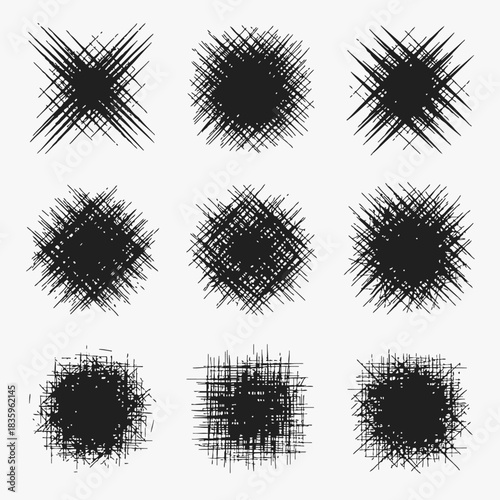 Wallpaper Mural Rough Crosshatch Ink Blot Textures Collection
 Torontodigital.ca