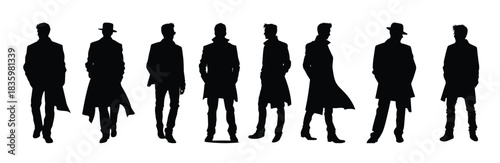  casual people silhouette bundle 