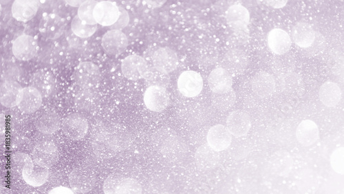 Ethereal Lilac Bokeh with Shimmering Particles